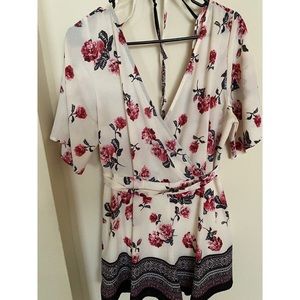 Woman’s romper dress